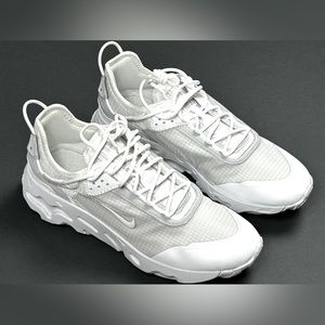 Nike React Live, white/white,  Size 9.5, Brand New (new in box)